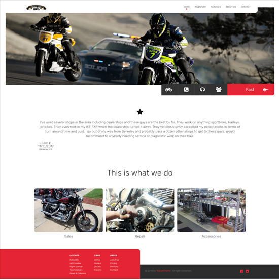 Cerebus Cycles Website